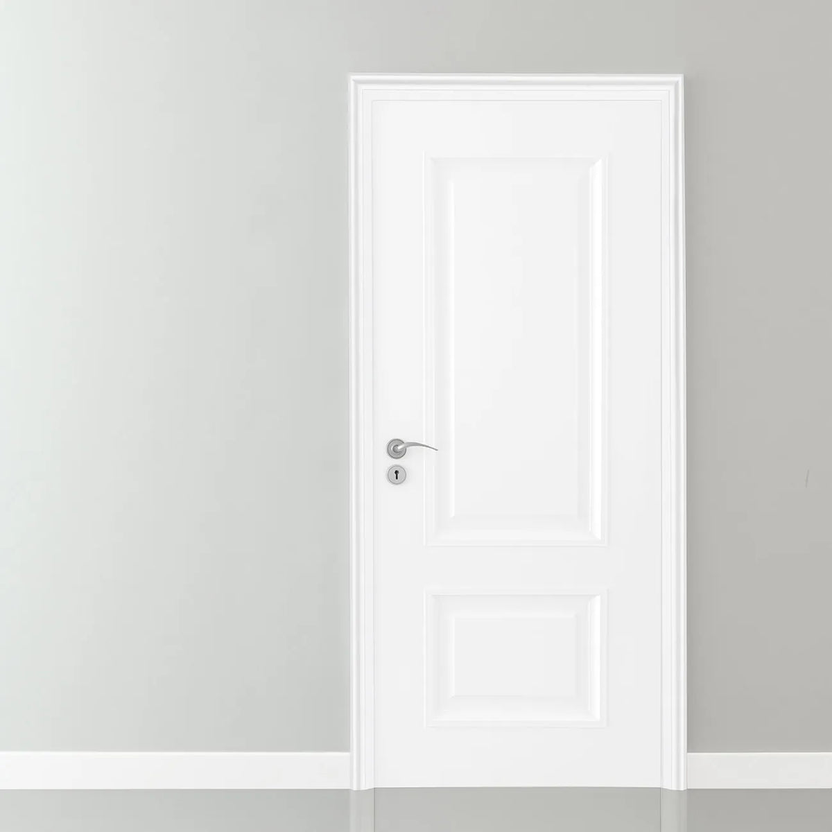 Guardapolvo Classic Blanco 70 mm x 10 mm x 2,4 m