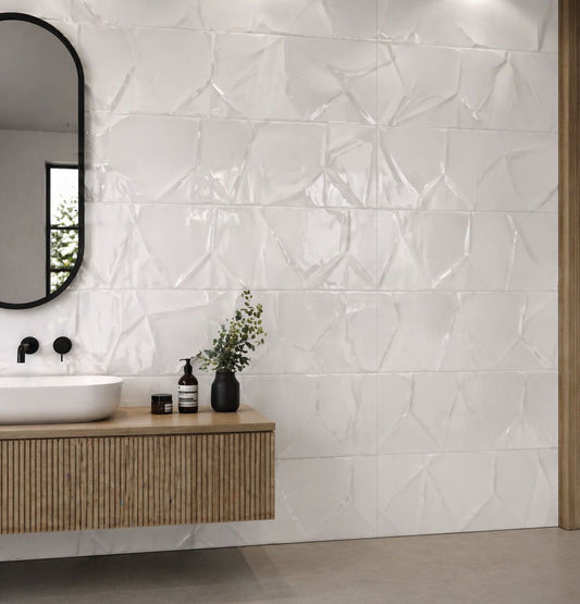 Ceramica Muro Prisma White 30x60
