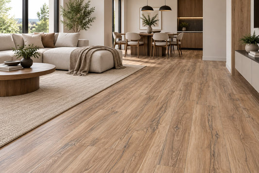 Piso Vinilico Spc Roble Terra 19x122