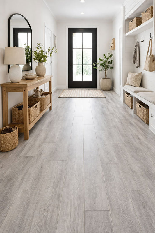 Porcelanato Tipo Madera Artic Grey 20x100