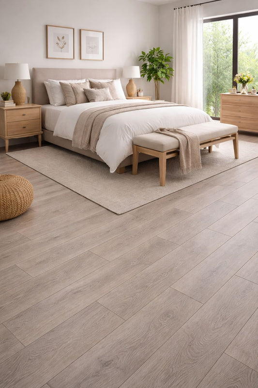 Porcelanato Tipo Madera Alba Gris 20x100