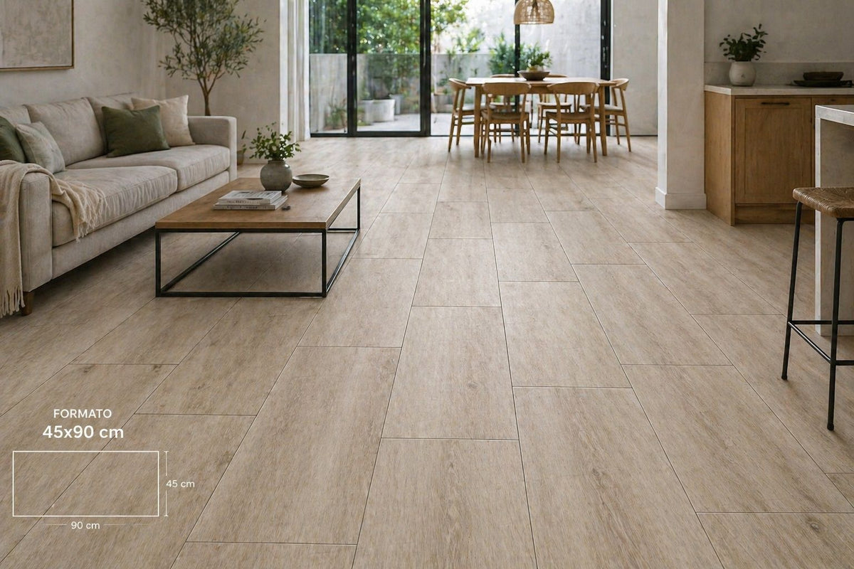 Porcelanato Nordik Oak Prime 45x90