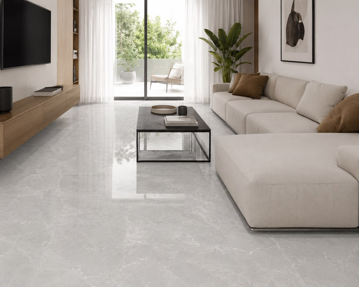 Porcelanato Pulido Luna Ice 60x60