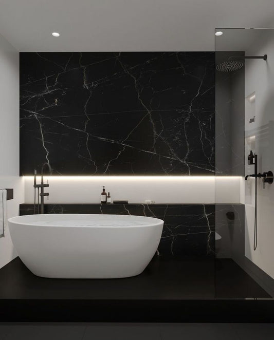 Porcelanato Pulido Black Mármol 60x60