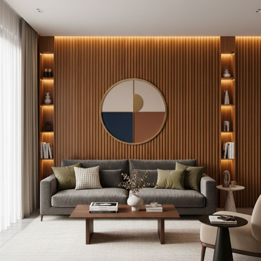 Wall Panel PVC 15x2.90 Amber Oak