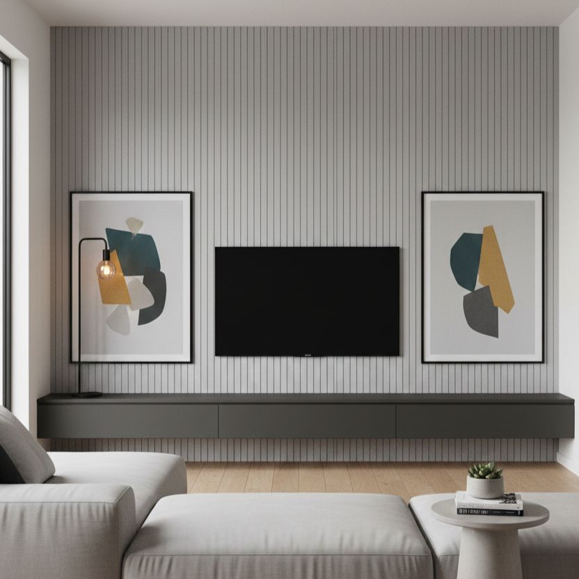 Wall Panel PVC 15x2.90 Bruma Gris