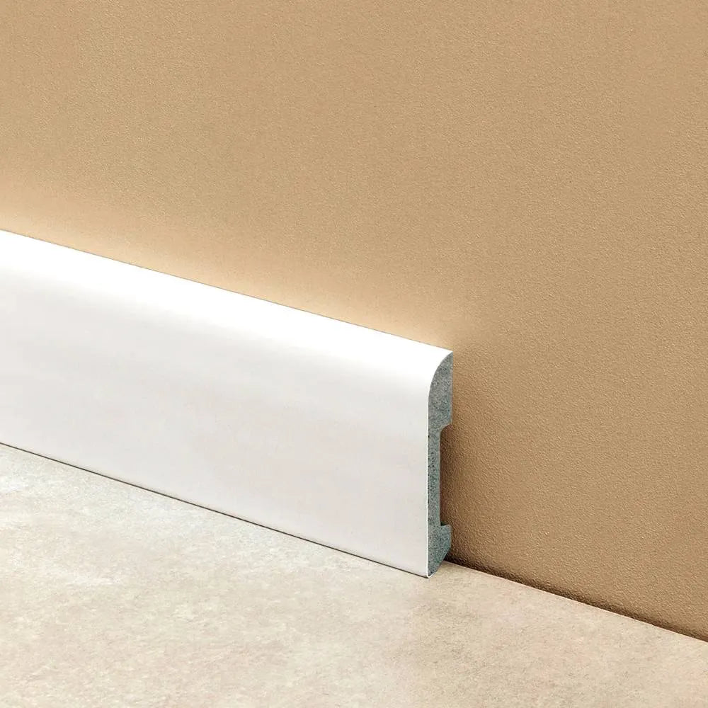 Guardapolvo Classic Hueso 70 mm x 10 mm x 2,4 m