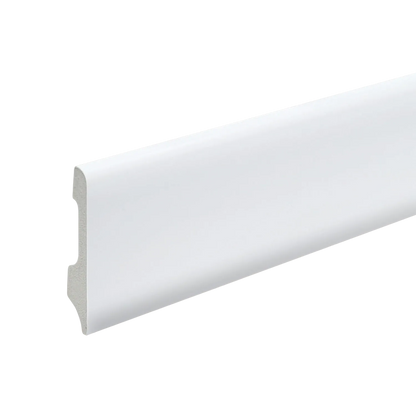 Guardapolvo Wing 80mm X 15mm X 2,5m Blanco Mate