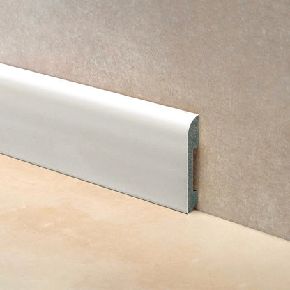 Guardapolvo Classic Blanco 70 mm x 10 mm x 2,4 m