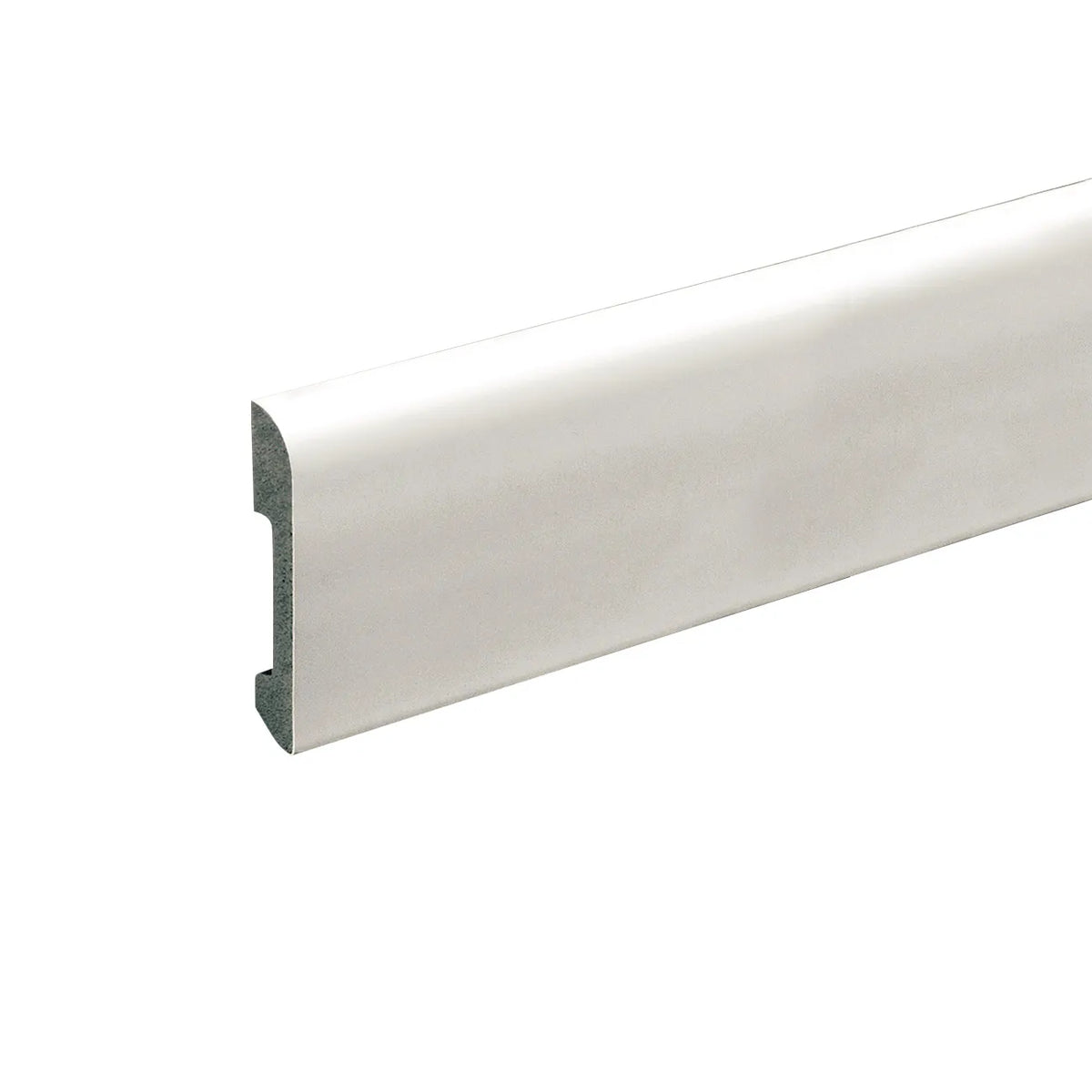 Guardapolvo Classic Blanco 70 mm x 10 mm x 2,4 m