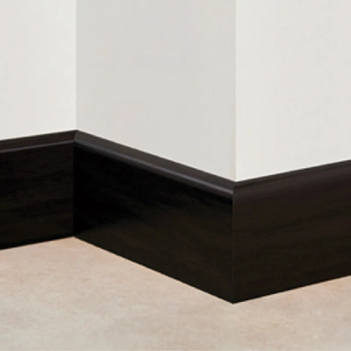 Guardapolvo Classic Wengue 70 mm x 10 mm x 2,4 m