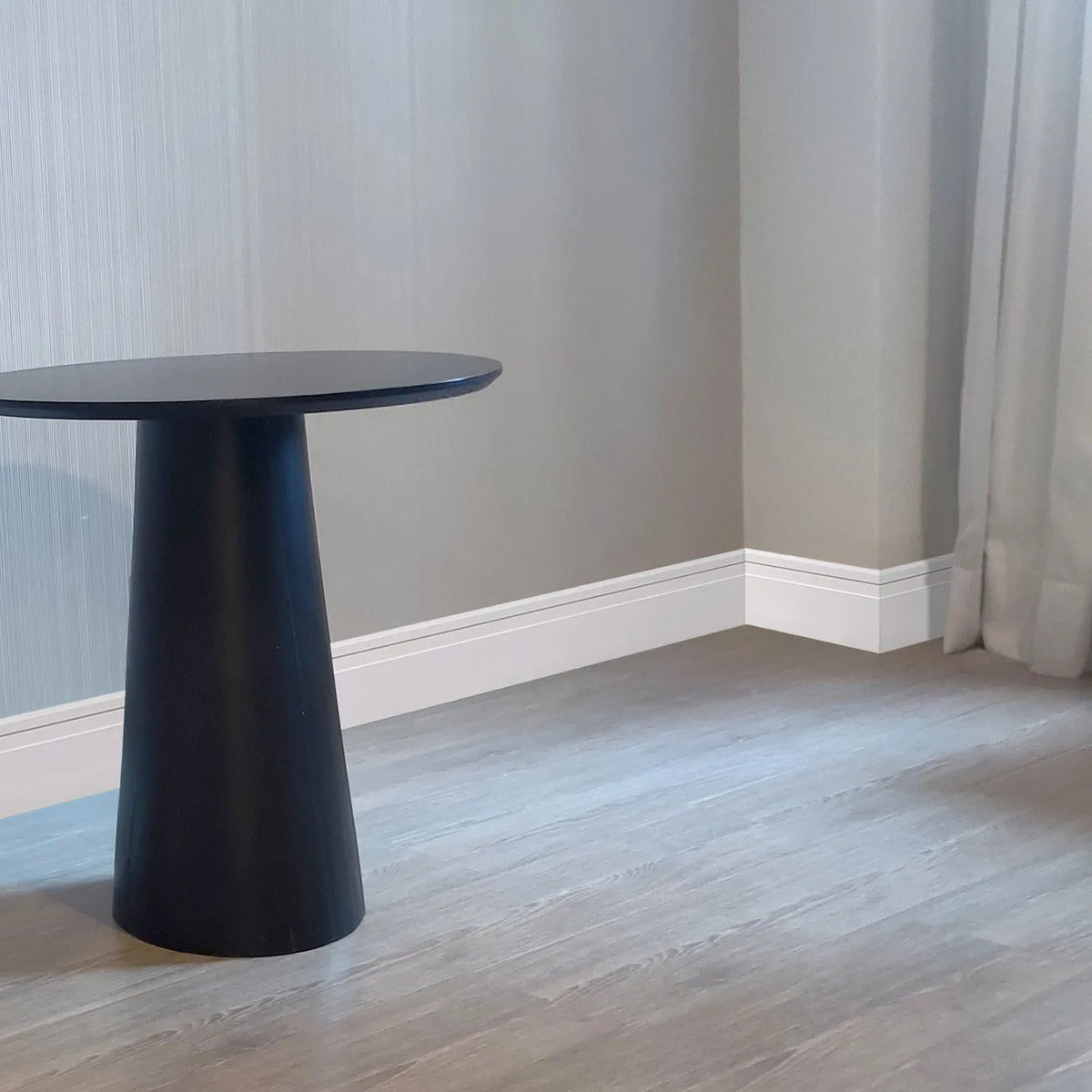 Guardapolvo Extra Line Blanco Mate 100 mm x 15 mm x 2,4 m