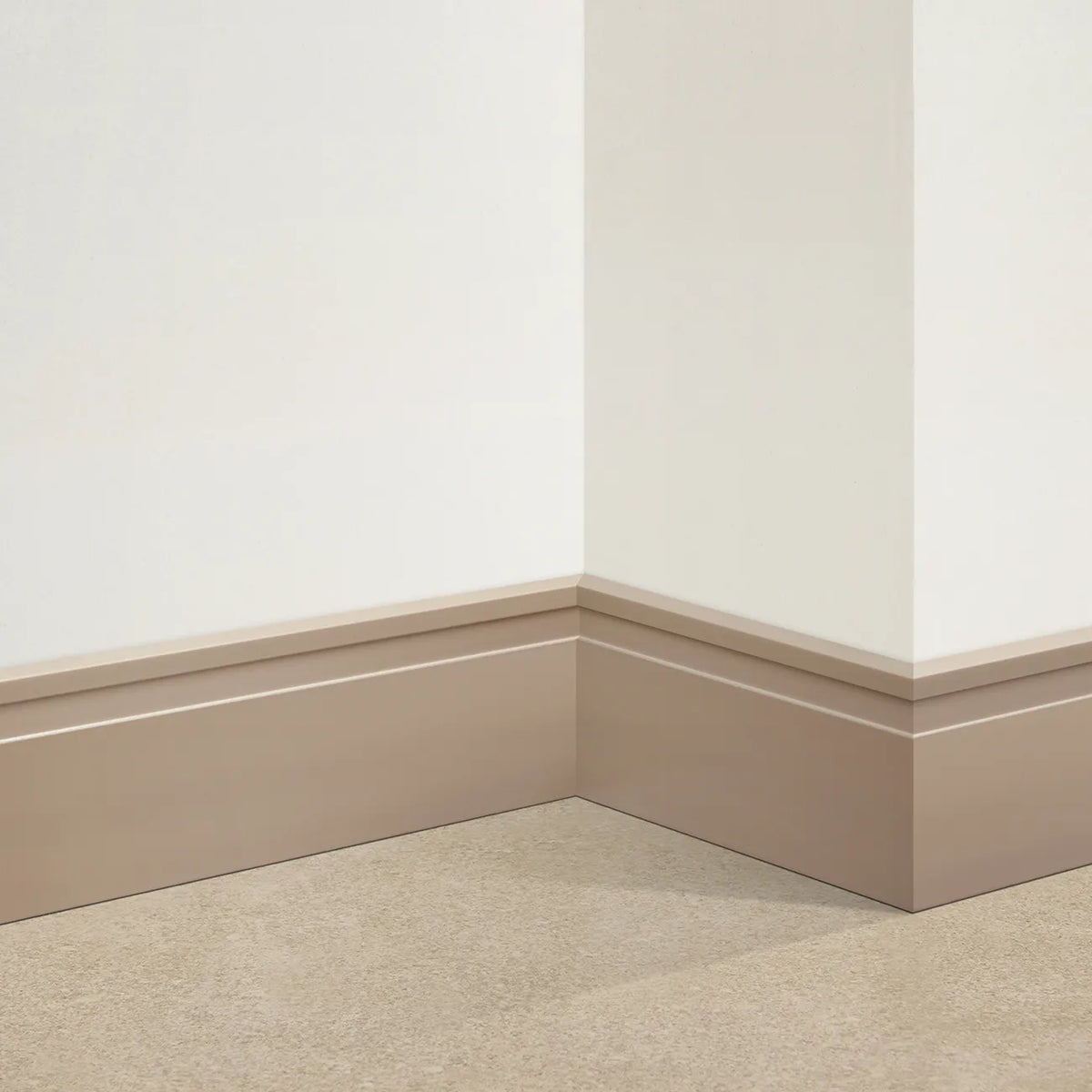 Guardapolvo Extra Line Visón 100 mm x 15 mm x 2,4 m