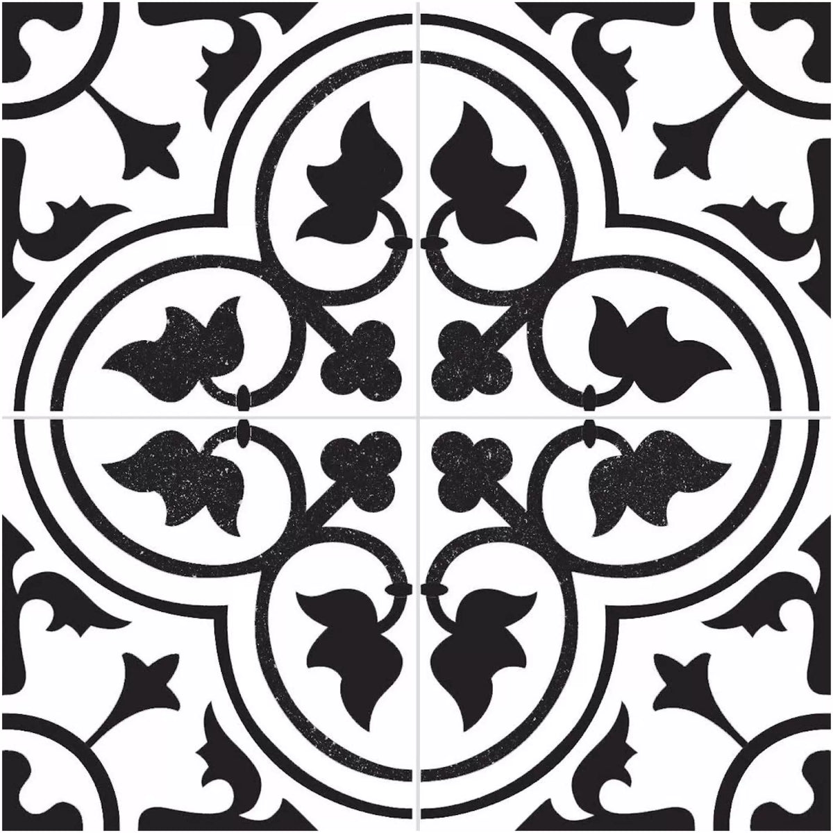 Porcelanato Dover Black 45x45