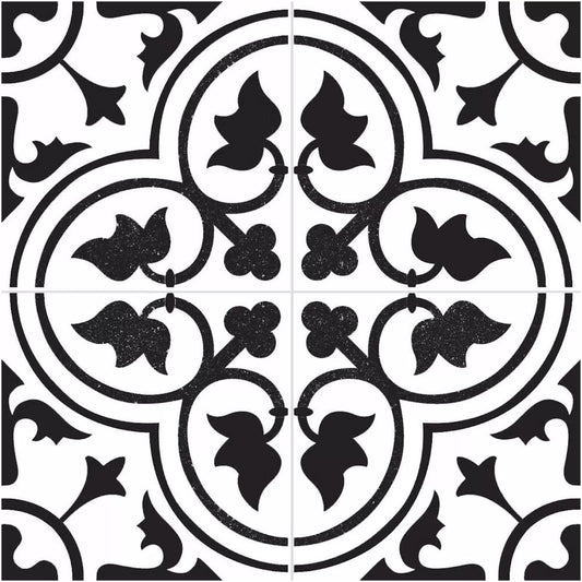 Porcelanato Dover Black 45x45