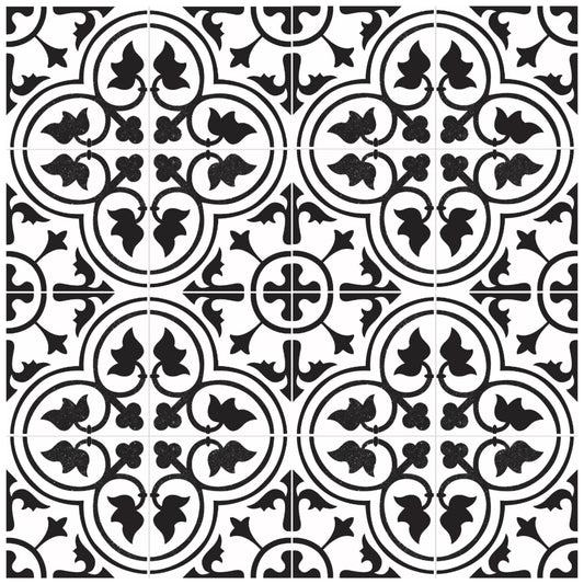 Porcelanato Dover Black 45x45