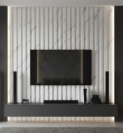 Wall Panel PVC 15x2.90 White Mármol