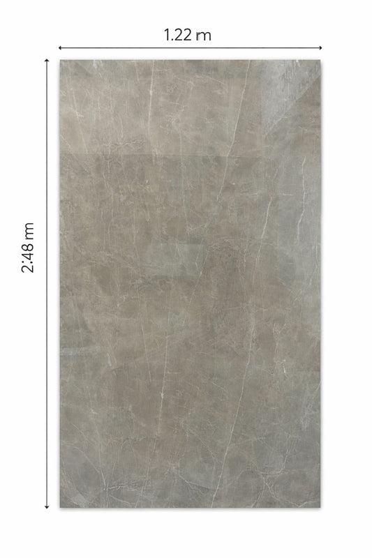 Lámina SPC Gris Mármol 1220x2440