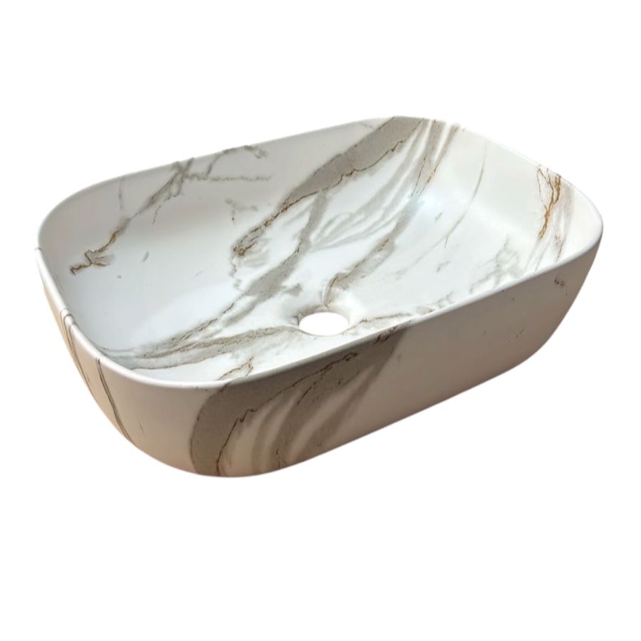 Lavamanos de Sobreponer Nova Carrara 470x340x150mm