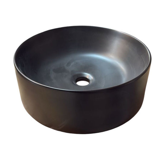Lavamanos de Sobreponer Obsidian Matte 420x420x140mm