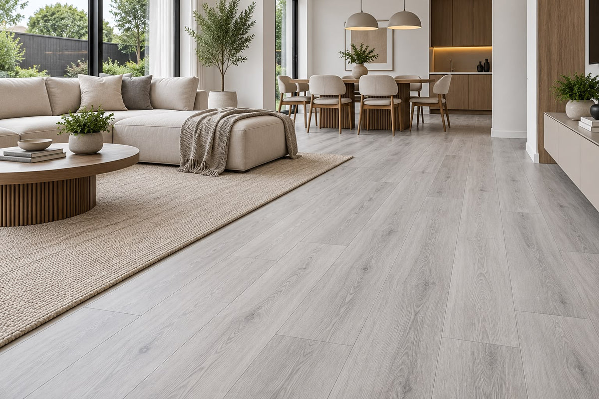 Piso Vinilico Spc Roble Artico 18x122cm