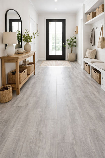 Porcelanato Tipo Madera Artic Grey 20x100