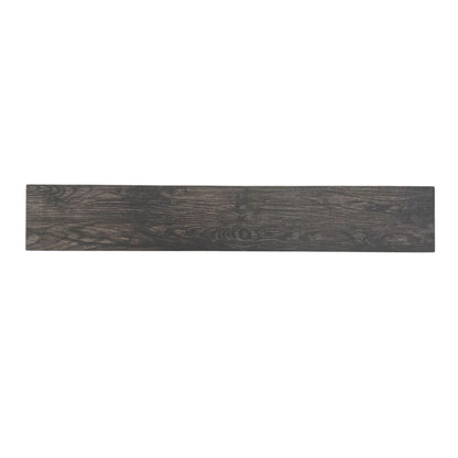 Porcelanato Tipo Madera Carbon Rustico 15x90