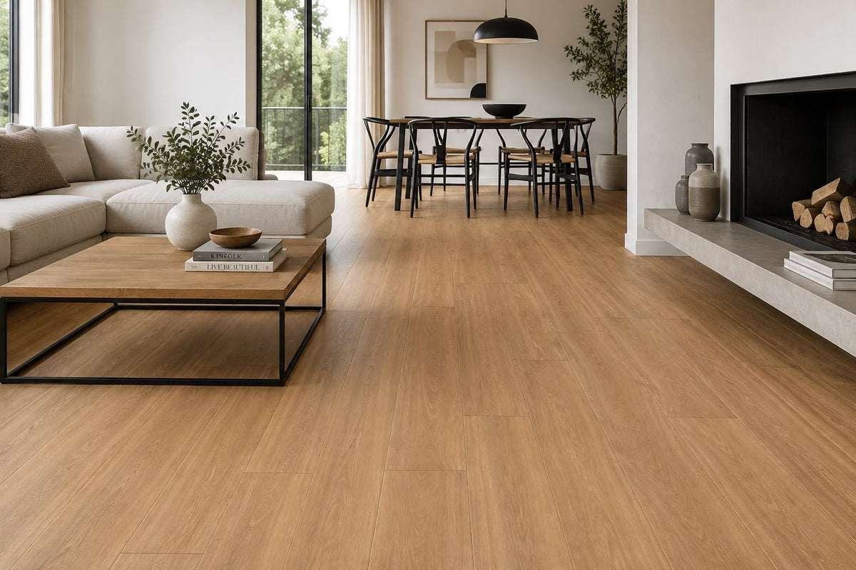 Porcelanato Tipo Madera Honey Oak 20x120cm