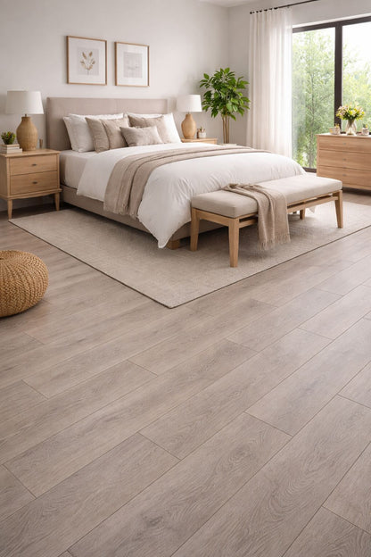 Porcelanato Tipo Madera Alba Gris 20x100