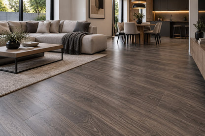 Porcelanato Tipo Madera Serie Atlas Moka 15x90