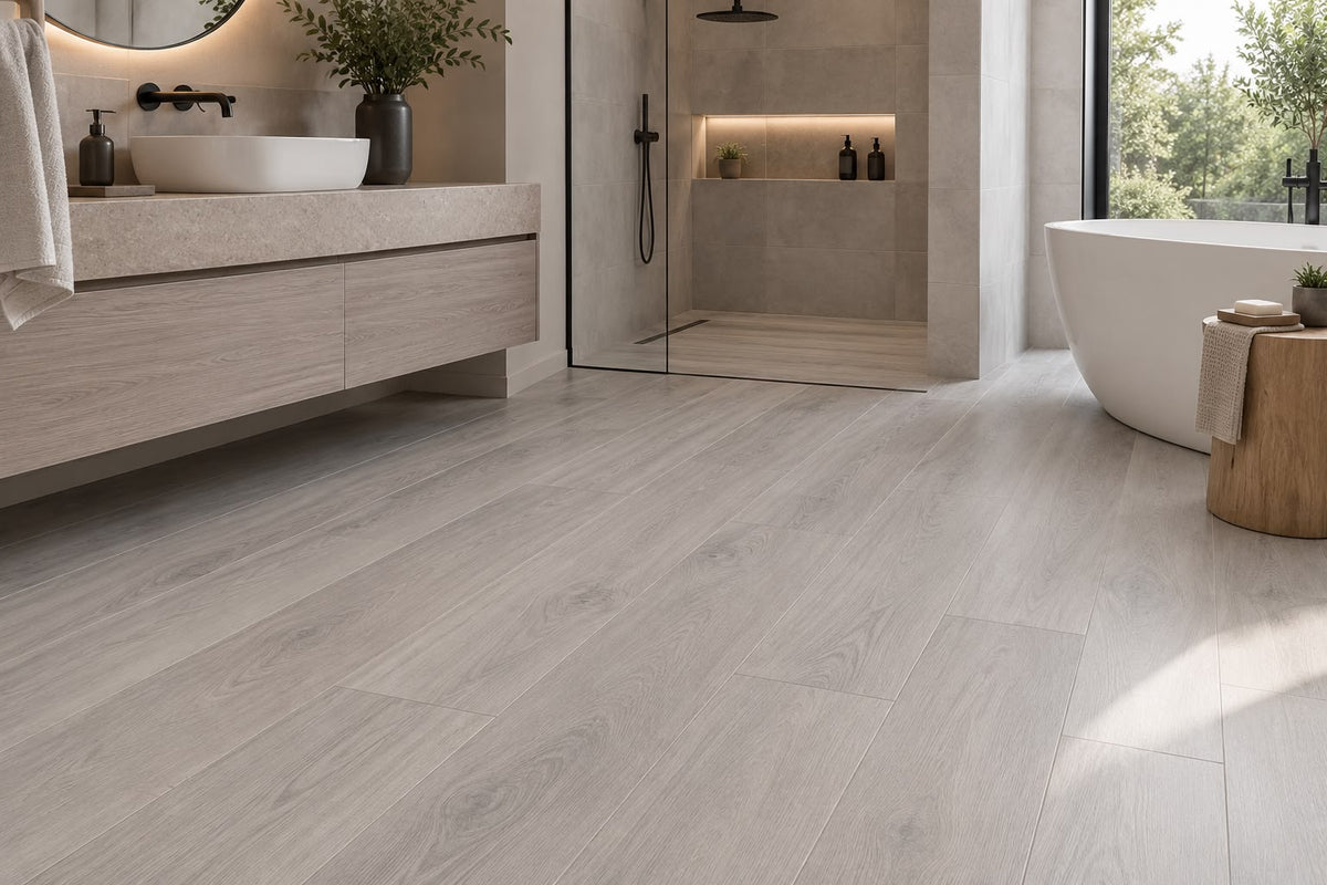 Porcelanato Tipo Madera Cloud Oak Grey 20x100