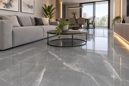 Porcelanato Silver Slate Pulido 60x120 cm