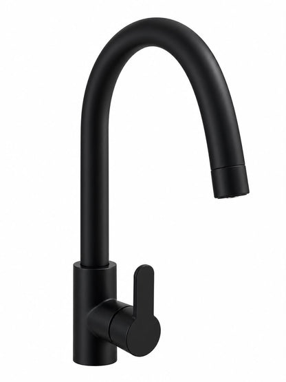 Grifería Cocina Arco Noir Mate