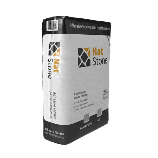 Adhesivo Nat Stone AC en Polvo 25Kg