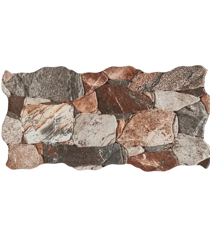 Cerámica Muro Malaga Metal Brillo 25x50