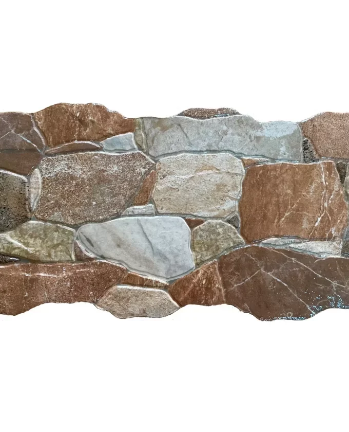 Cerámica Muro Malaga Cotto Brillo 25x50