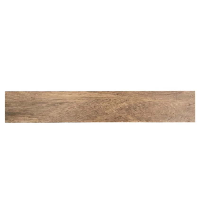 Porcelanato Roble Café Mate 15x90 131.76m2