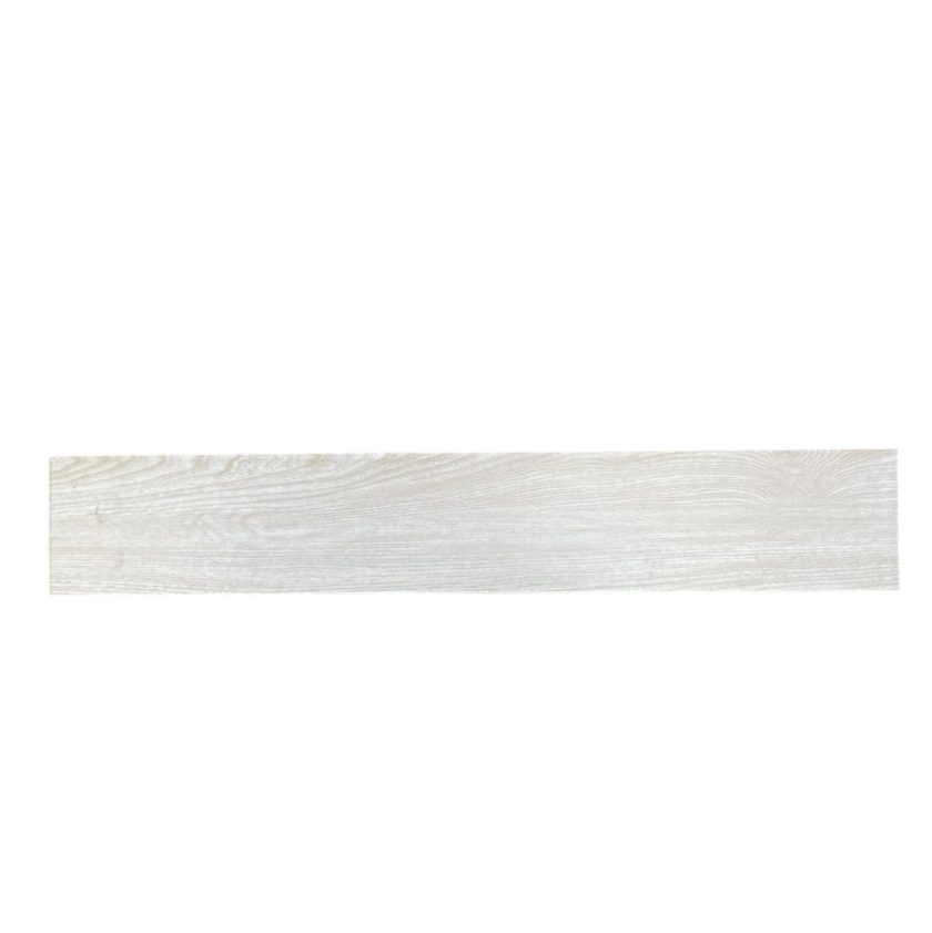 Porcelanato Tipo Madera Serie Atlas White 15x90