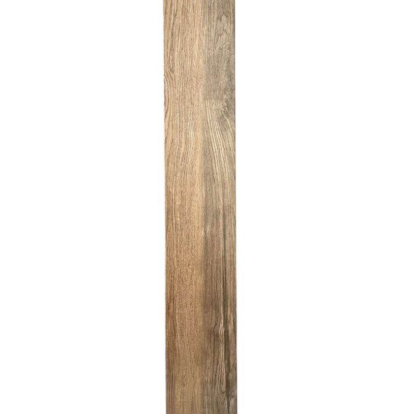 Porcelanato Tipo Madera Serie Atlas Avellana Castaño 15x90 - Imagen 2