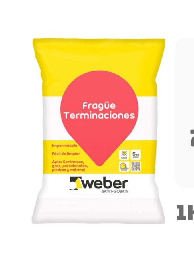 FRAGUE BLANCO 1KG WEBER