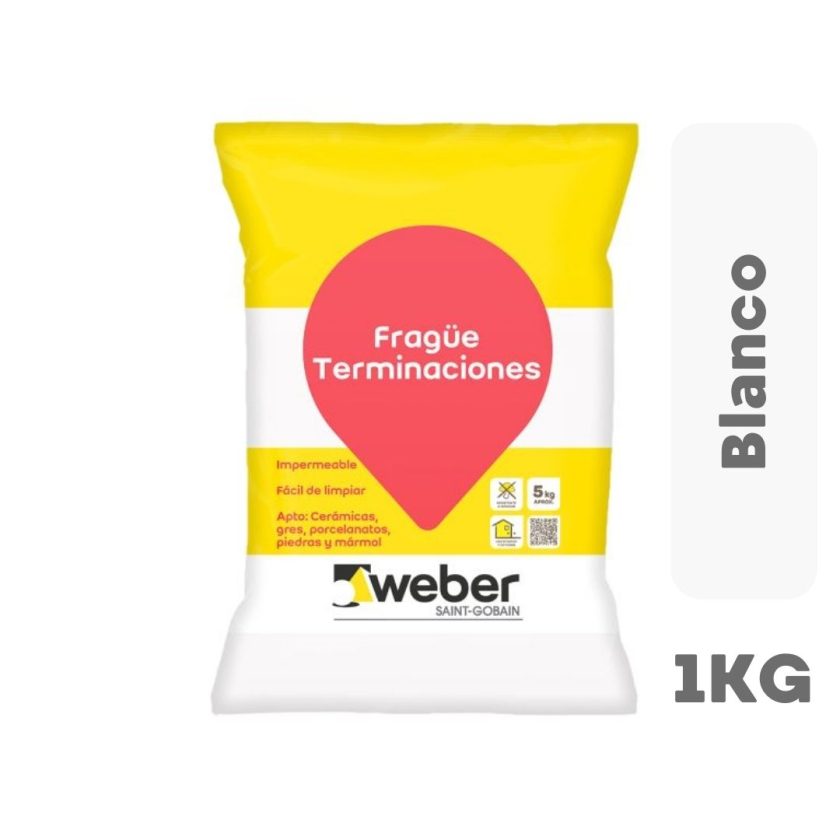 FRAGUE BLANCO 1KG WEBER