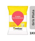 FRAGUE GRIS PLATA 1KG WEBER