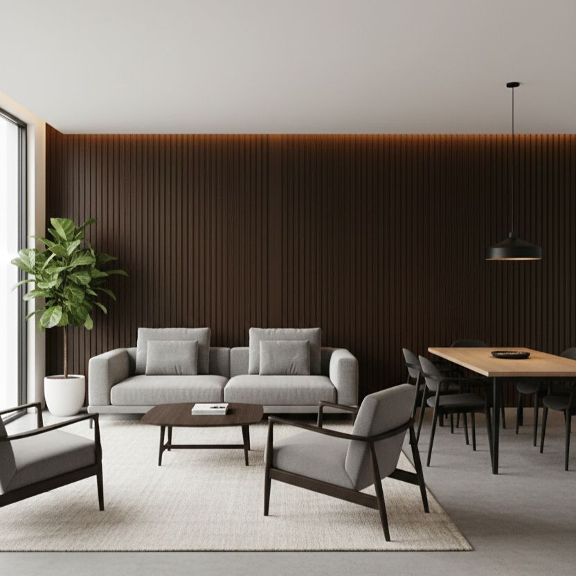 Wall Panel PVC 150x2900 Nogal Profundo - Imagen 2