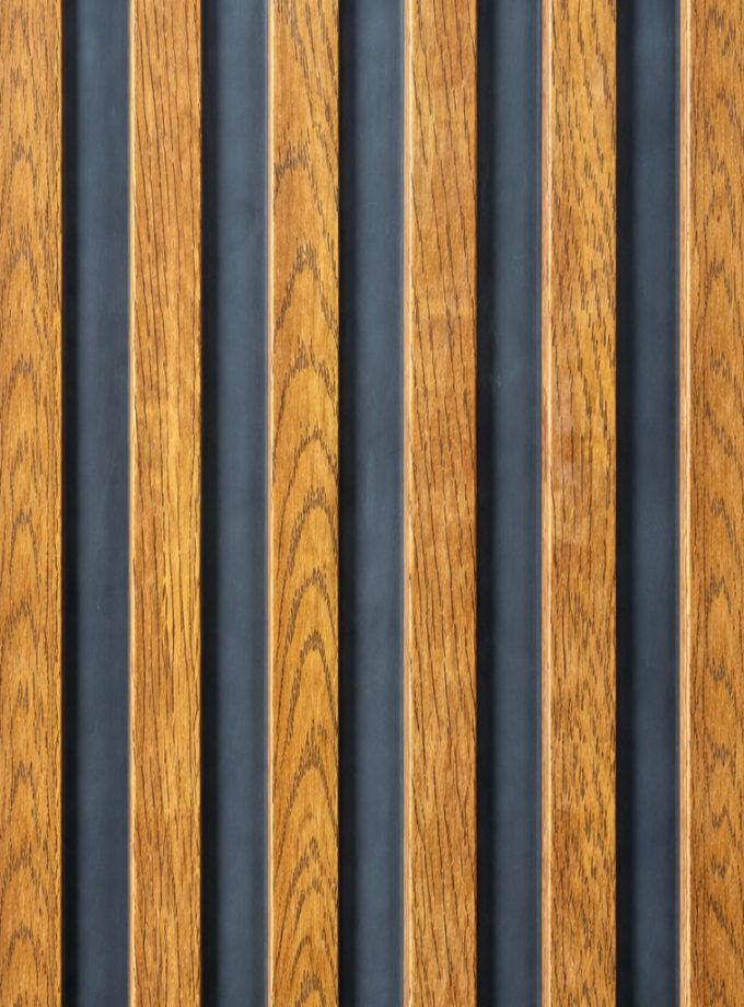 Wall Panel PVC 150x2400 Oak Dark Line