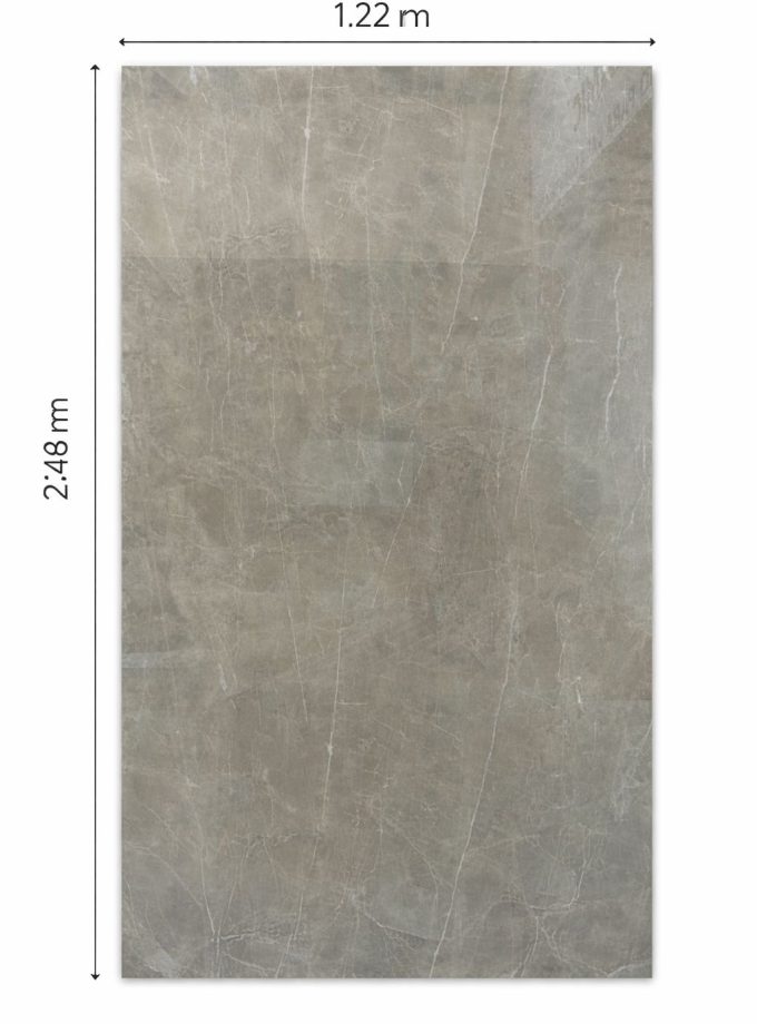 Lámina SPC Gris Mármol 1220x2440