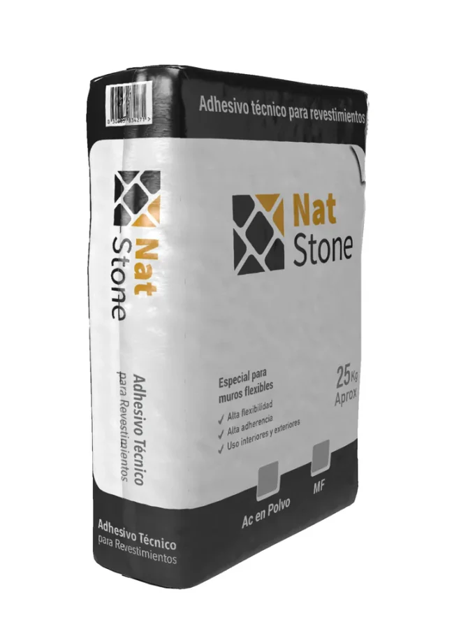 Adhesivo Nat Stone AC en Polvo 25Kg