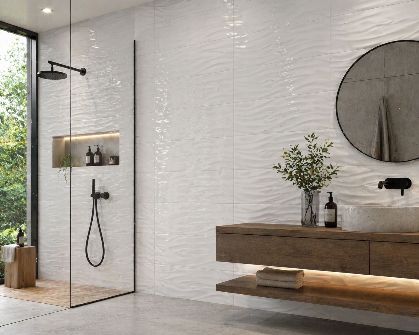 Cerámica Muro Ola White 30x60 - Imagen 2