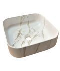 Lavamanos de Sobreponer Calacatta Essence 390x390x150 mm
