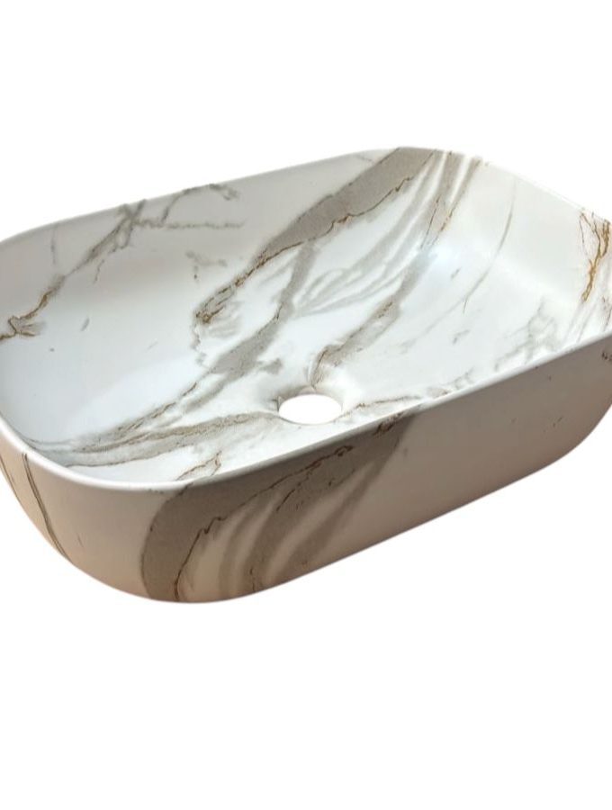 Lavamanos de Sobreponer Nova Carrara 470x340x150mm