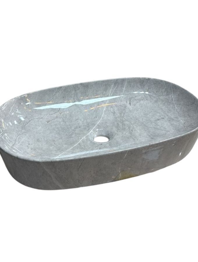 Lavamanos de Sobreponer Silver Stone 600x380x110mm